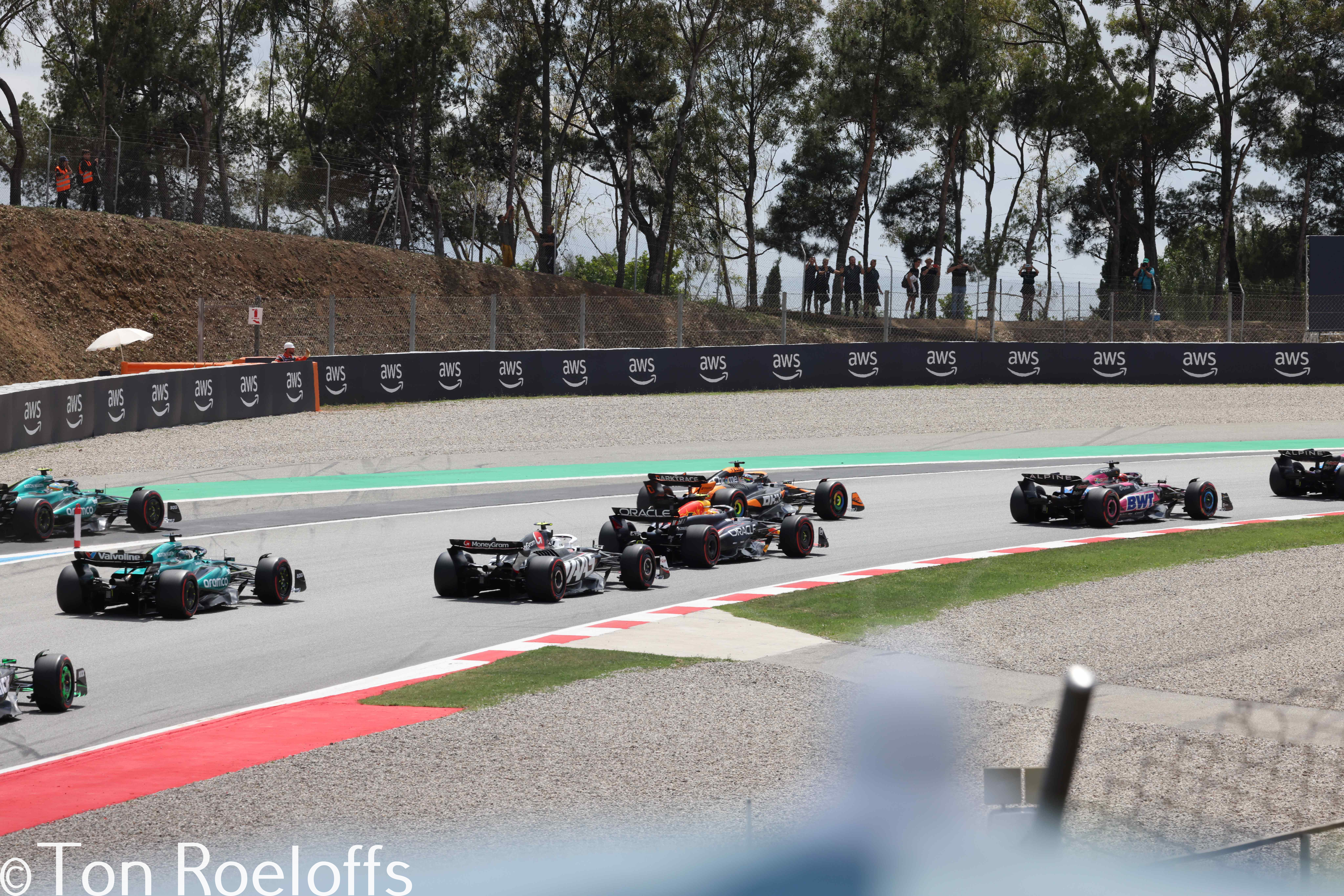 Verstappen pitbox